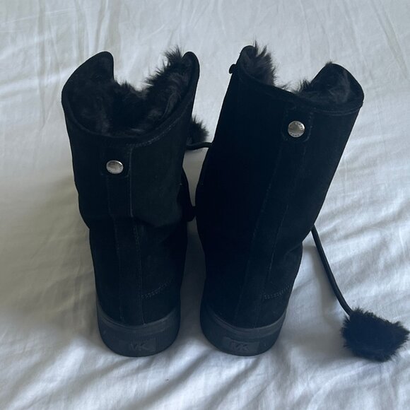 Michael Kors Genuine Leather Boots Size 10 - Picture 3 of 4